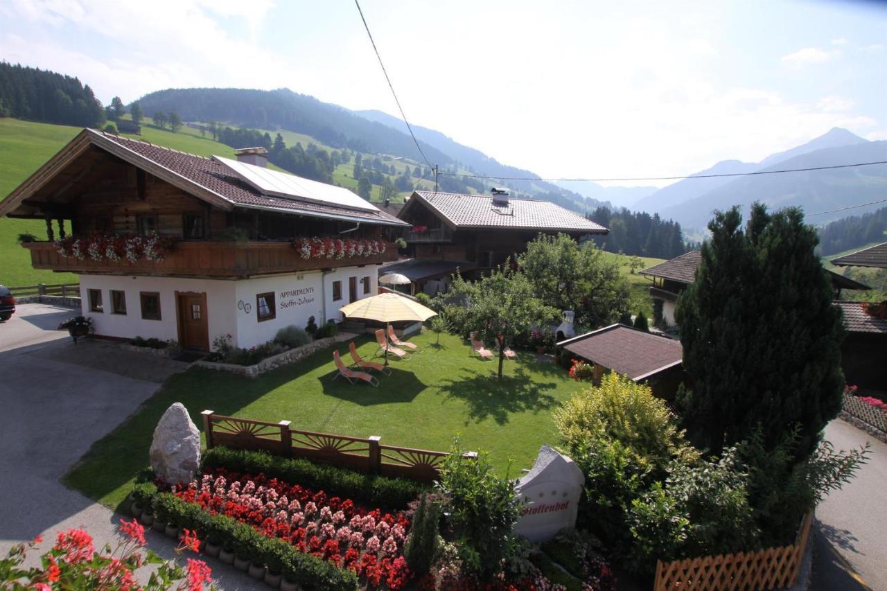 Ferienwohnung Stoffen Zuhaus Alpbach Exterior foto
