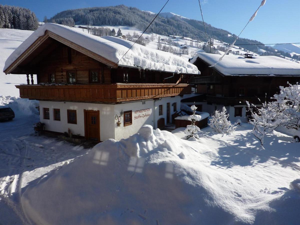 Ferienwohnung Stoffen Zuhaus Alpbach Exterior foto