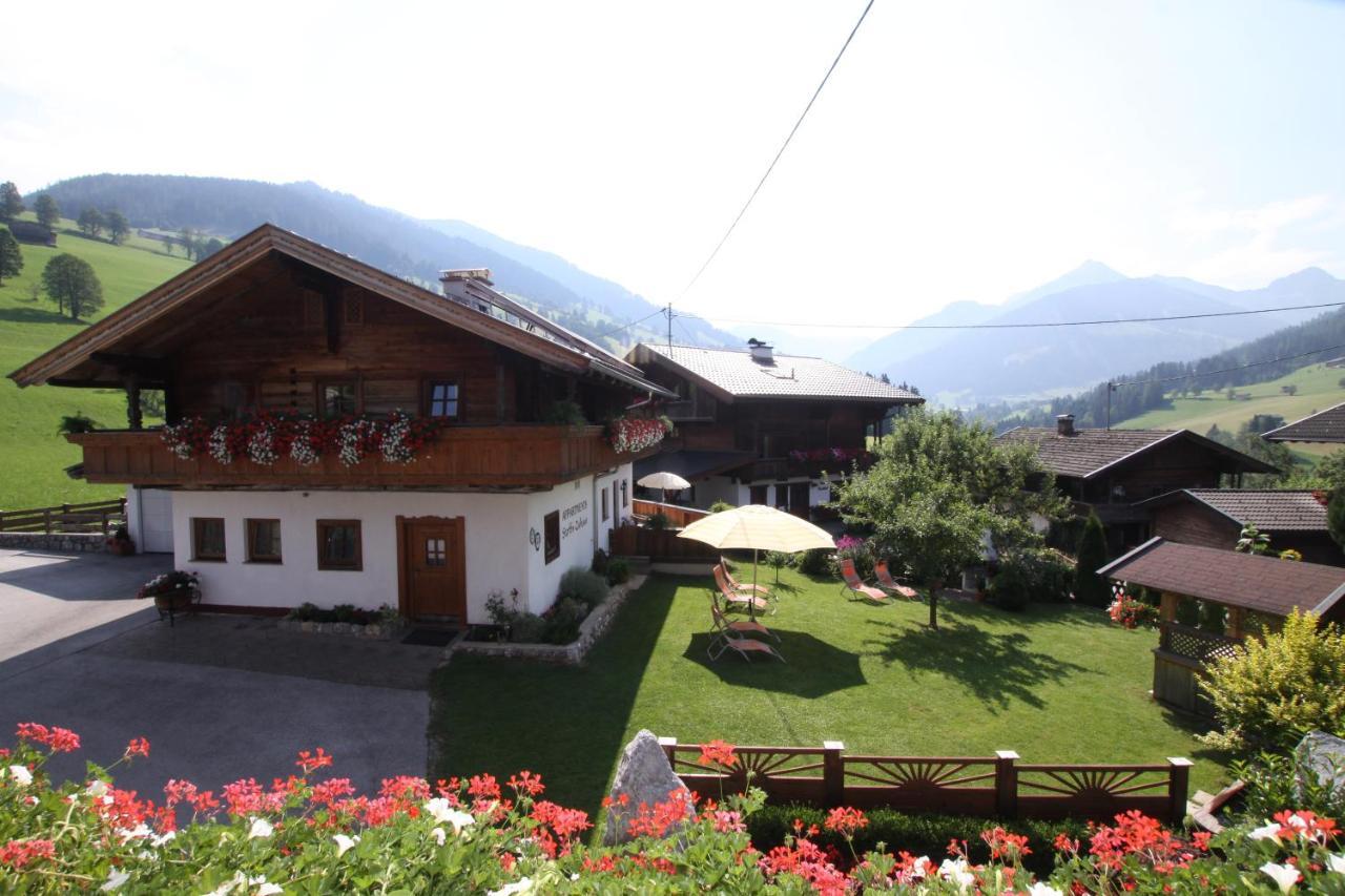 Ferienwohnung Stoffen Zuhaus Alpbach Exterior foto