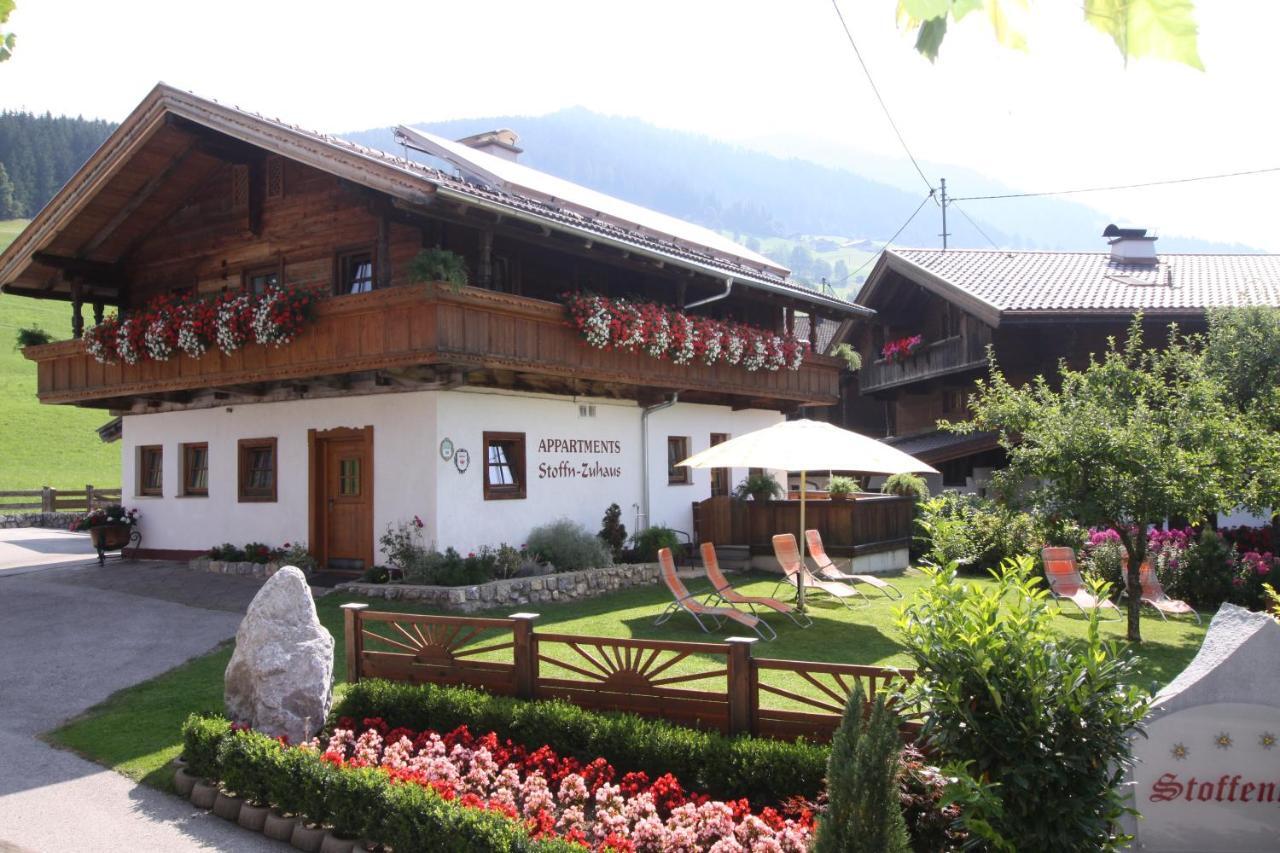 Ferienwohnung Stoffen Zuhaus Alpbach Exterior foto
